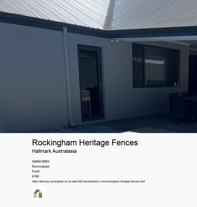 Rockingham Heritage Fences